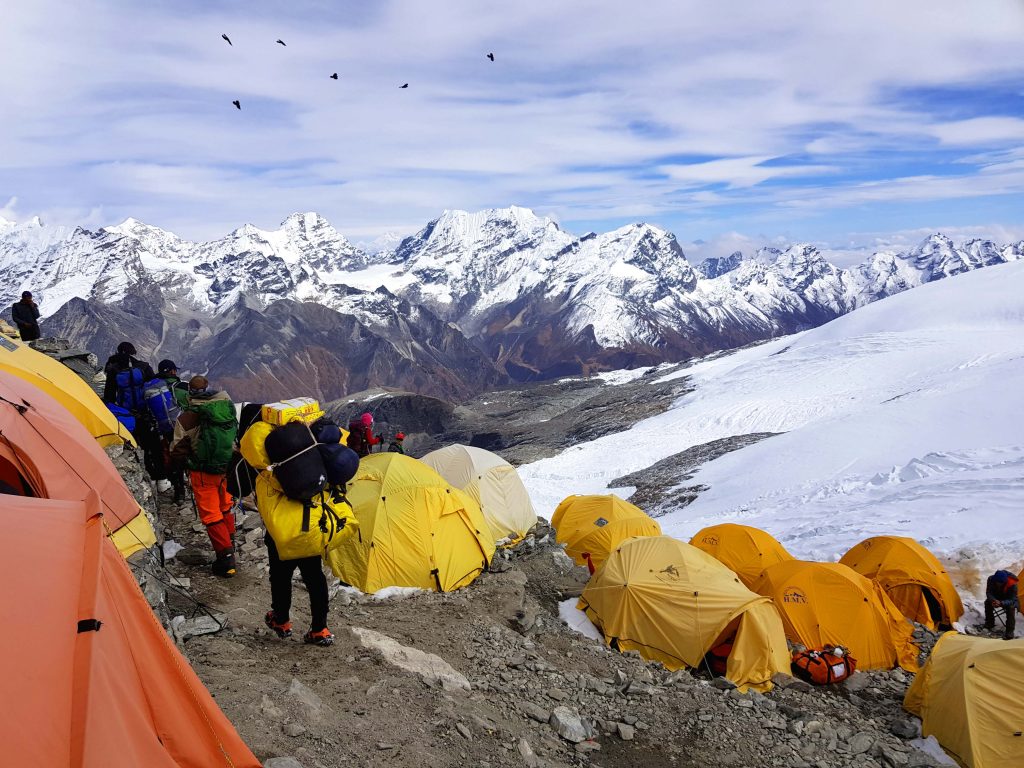 High Camp at 5780m
